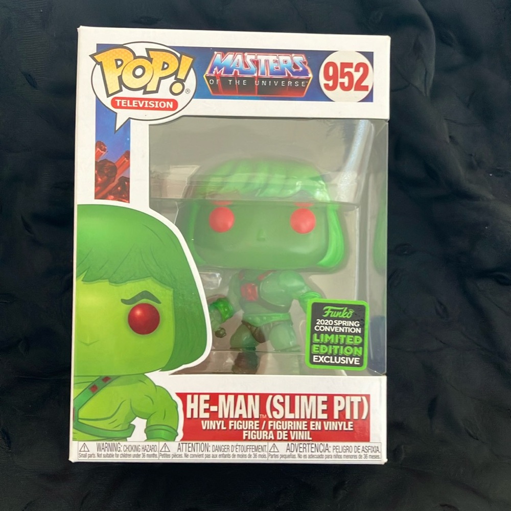 Funko Pop 952 He-Man Slime Pit. (Limited Edition) View images for all details.